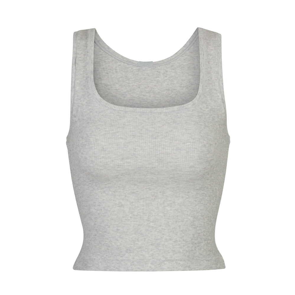 Tank Skims COTTON RIB Grise Clair | 651VMKSYF