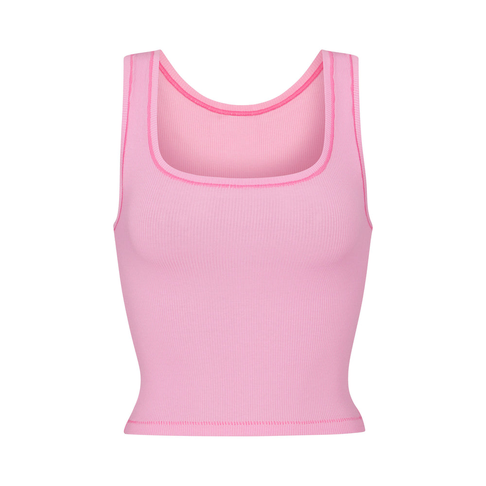 Tank Skims COTTON RIB Rose | 012UEAIDM