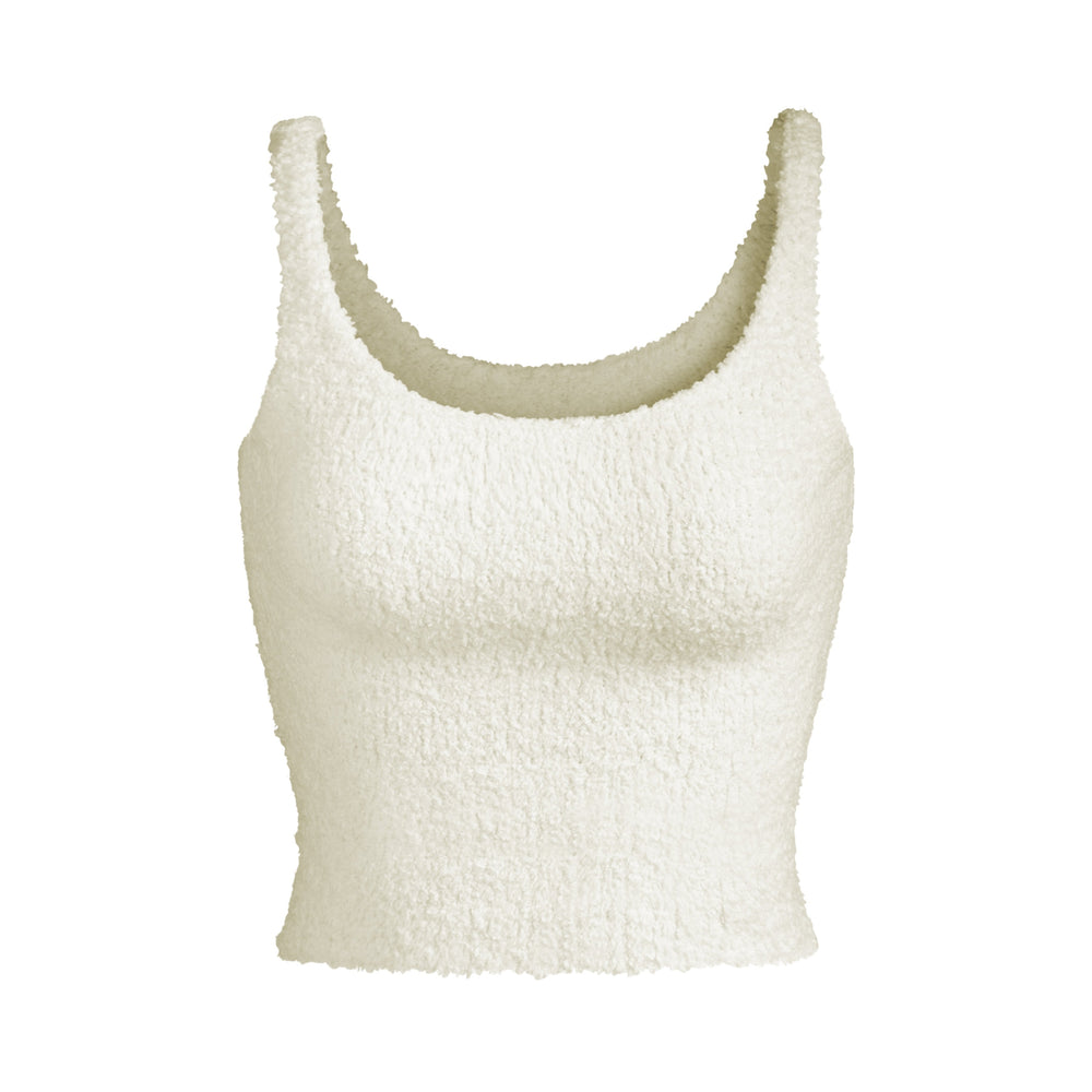 Tank Skims COZY KNIT Blanche | 093LPAMKC