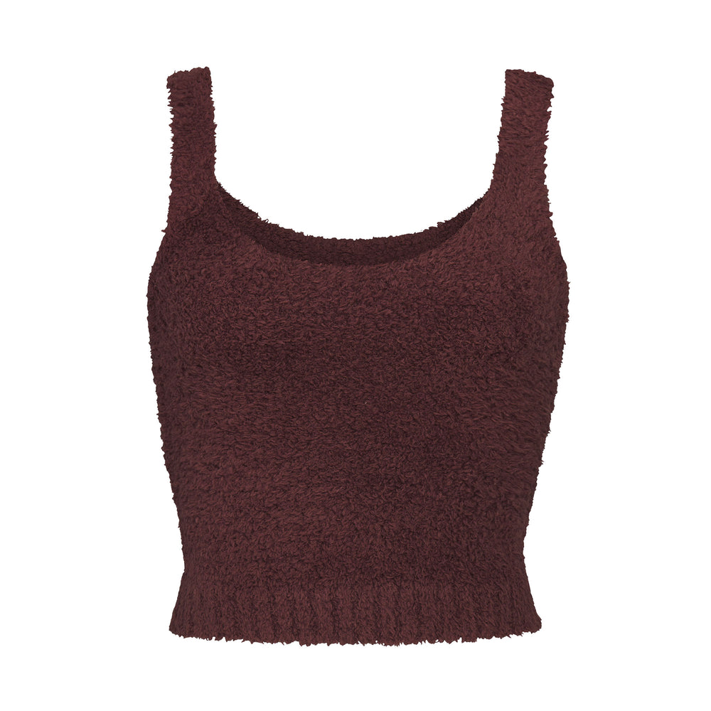 Tank Skims COZY KNIT Rouge Foncé | 819XCEJNI