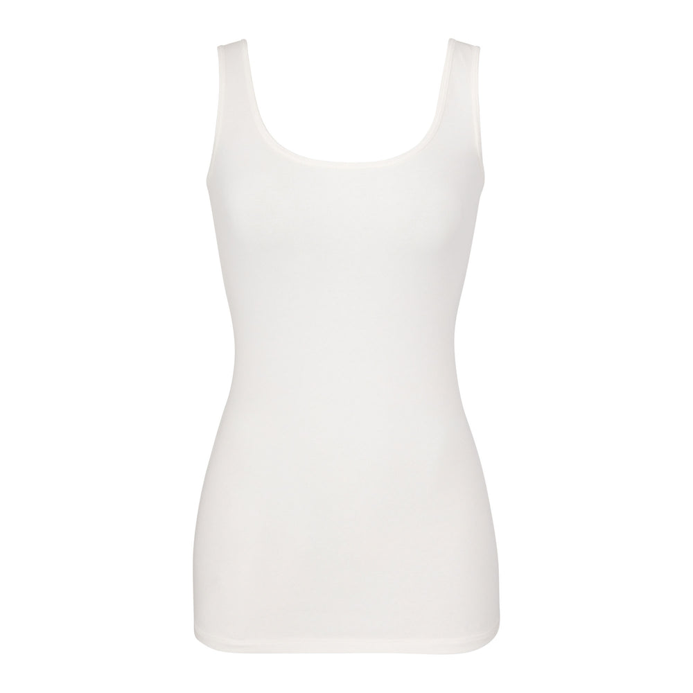 Tank Skims NEW VINTAGE SCOOP NECK Blanche | 452LWISHY