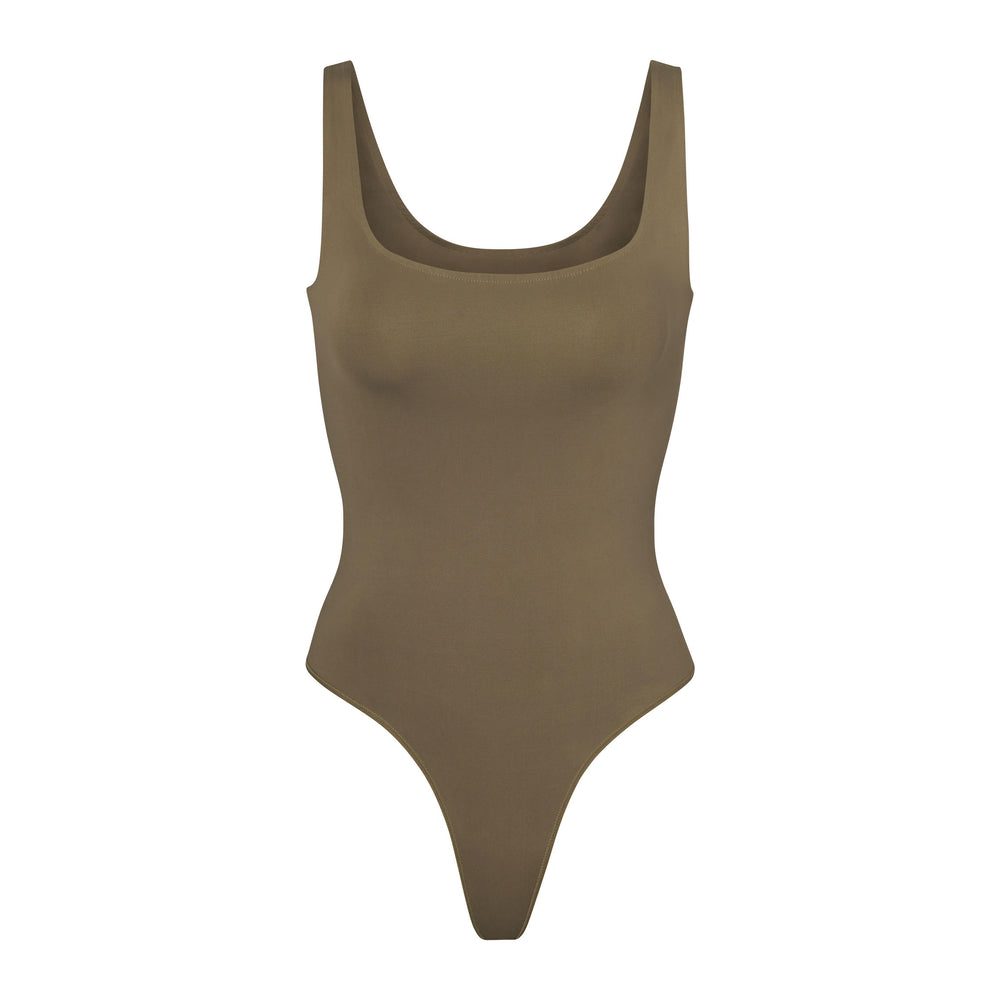 Thong Bodysuit Skims SOFT SMOOTHING Vert | 728BMFTPW