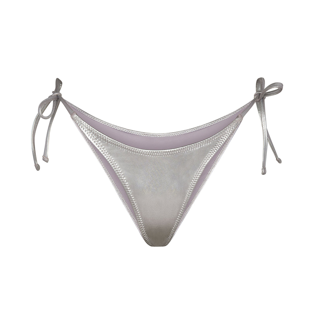 Two Pieces Skims METALLIC SWIM DIPPED TIE BOTTOMS Grise | 193OUHCRP