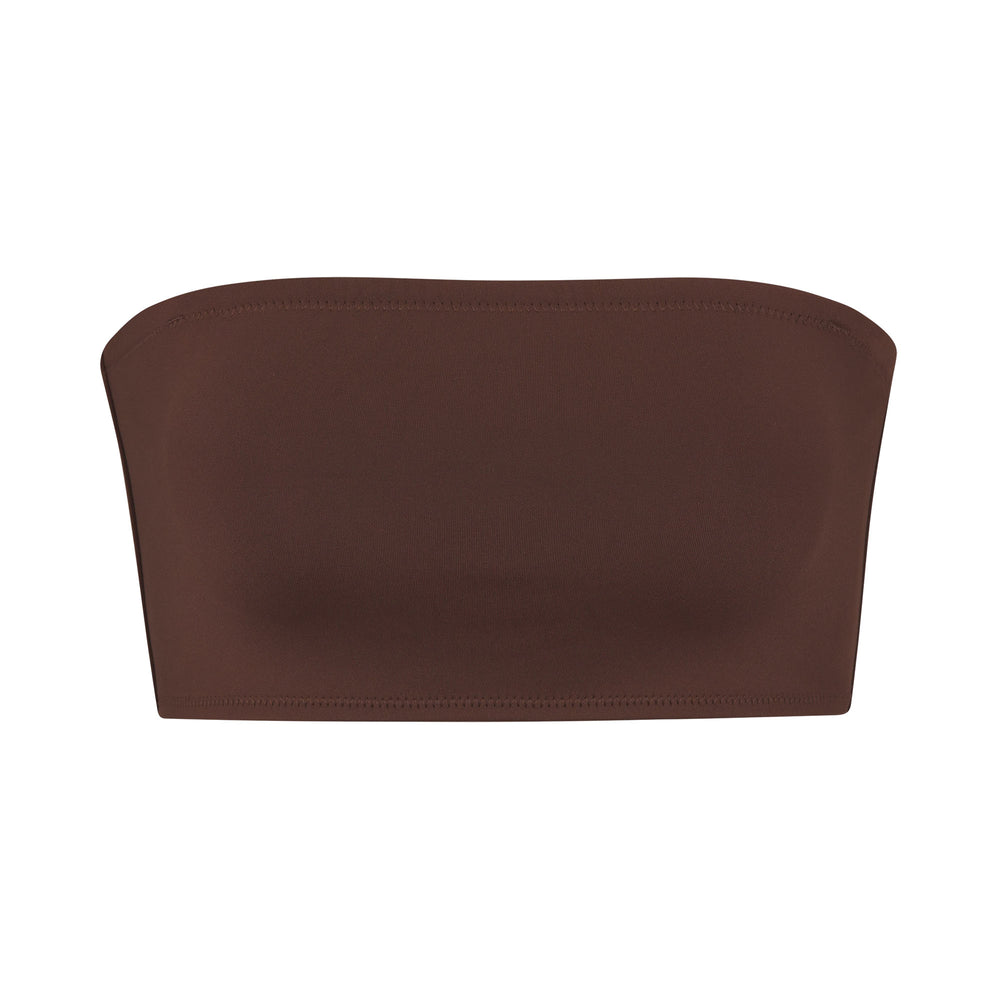 Two Pieces Skims SHAPING SWIM BANDEAU BIKINI TOP Chocolat | 826ZCPONJ