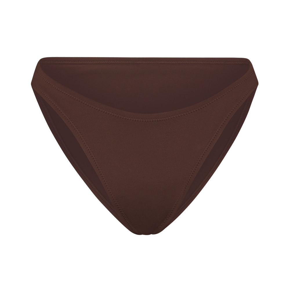 Two Pieces Skims SHAPING SWIM DIPPED BIKINI BOTTOM Chocolat | 320DGOCUT