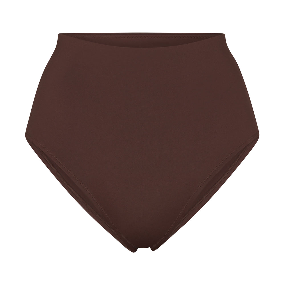 Two Pieces Skims SHAPING SWIM HIGH WAIST BIKINI BOTTOM Chocolat | 807VMSKGO