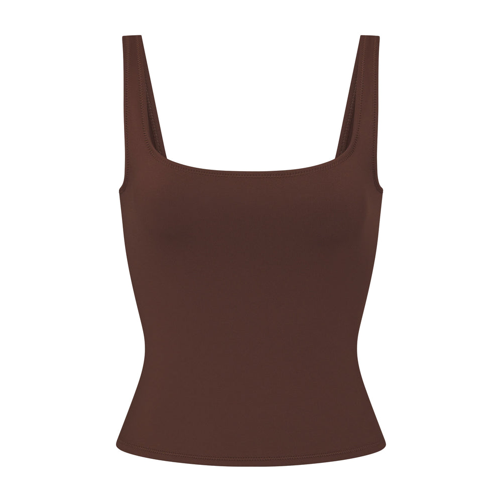Two Pieces Skims SHAPING SWIM TANK BIKINI TOP Chocolat | 206JOQGCT